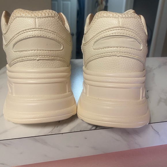 NWOT - Stone Airtex Panel Chunky Wave Sole Sneakers - 9 - Picture 3 of 4